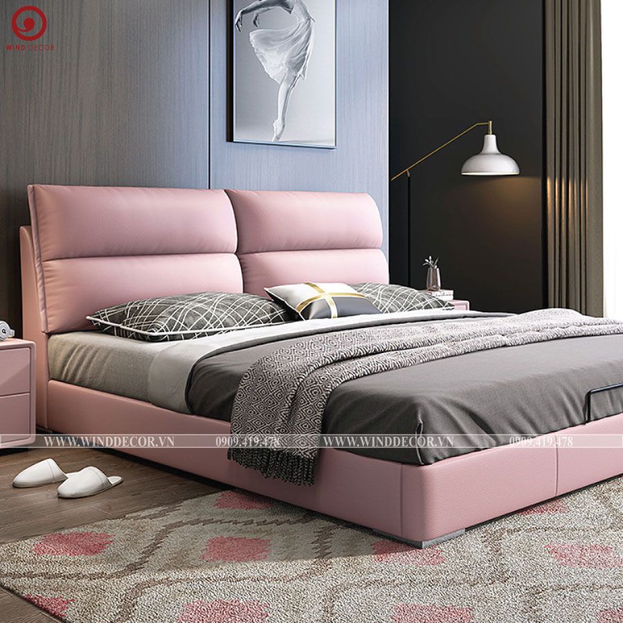 Giường Bọc Nệm GBN-55