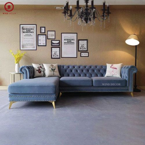 Sofa Góc Tân Cổ Điển ALLY