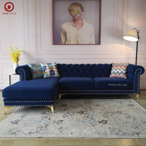 Sofa Góc Tân Cổ Điển ALLY