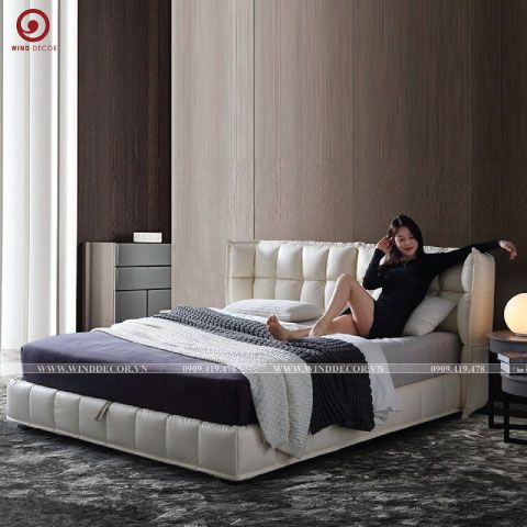 Giường Bọc Nệm Hamy