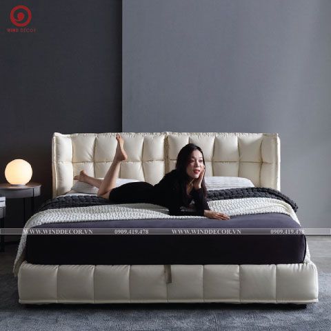 Giường Bọc Nệm Hamy