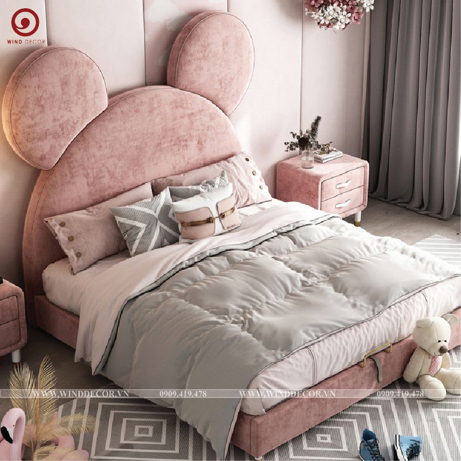 Giường Bọc Nệm GBN-67