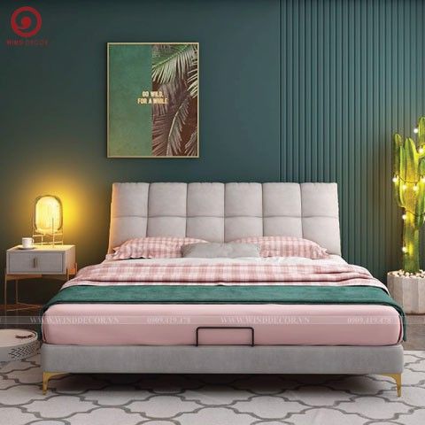 Giường Bọc Nệm GBN-76