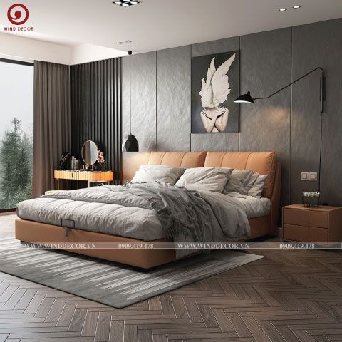Giường Bọc Nệm GBN-86