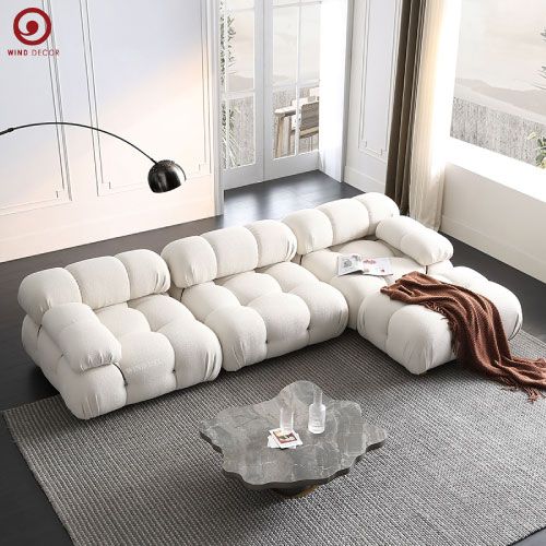 Sofa Góc Llama White