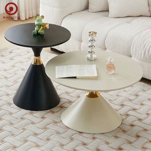 Cặp Bàn Sofa Cindy Wood (Cả bàn lớn và bàn nhỏ)