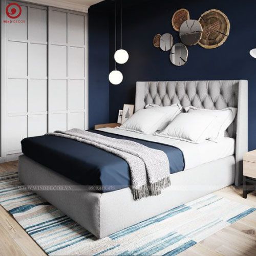 Giường Bọc Nệm GBN-63