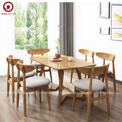 BA-01 Bộ Bàn Ăn Grace 6 Ghế CH33