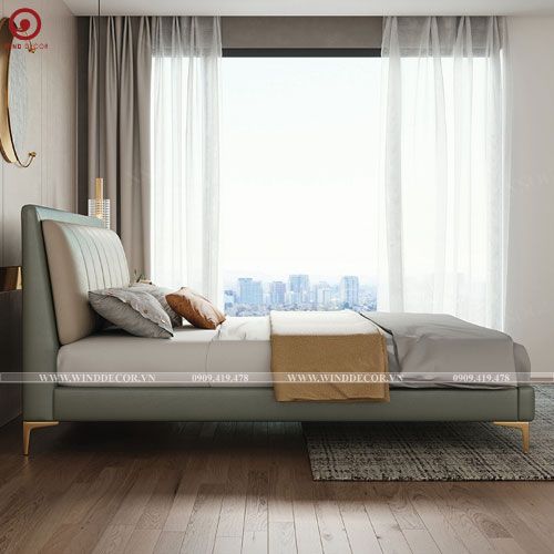 Giường Bọc Nệm Nina