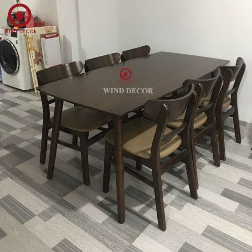 BA-15 Bộ Bàn Ăn 6 Ghế Mango