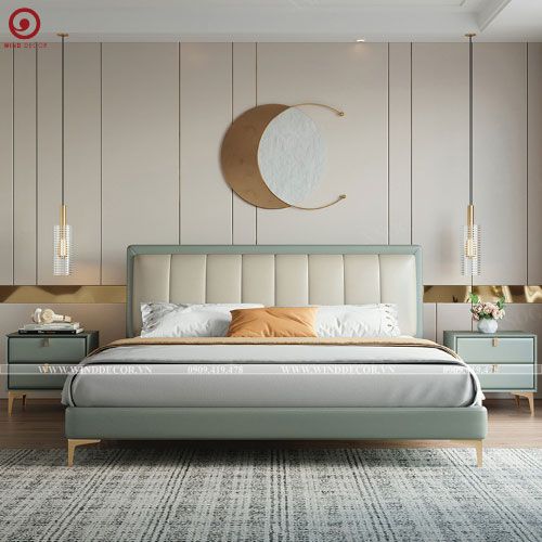 Giường Bọc Nệm Nina