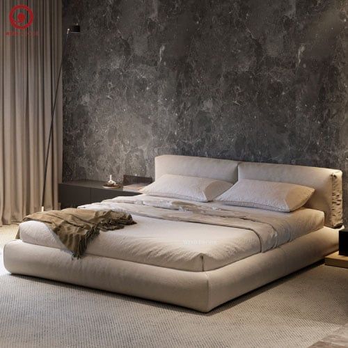 Giường Bọc Nệm Beo