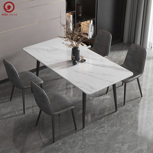 BAC-172 Bộ bàn ăn Ceramic A5 và 4 ghế Venus