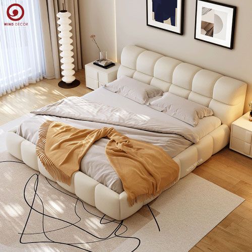 Giường Bọc Nệm Omia