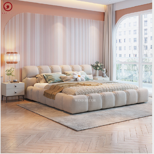 Giường Bọc Nệm Omia