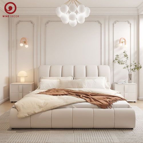 Giường Bọc Nệm Akia