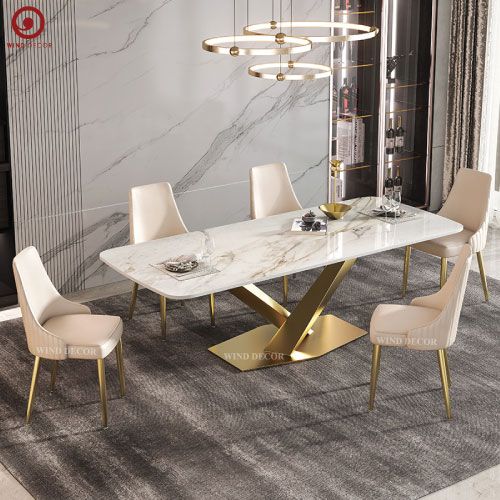 BAC-159 Bộ bàn ăn Stratos Ceramic và 4 ghế Monina