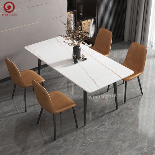 BAC-172 Bộ bàn ăn Ceramic A5 và 4 ghế Venus