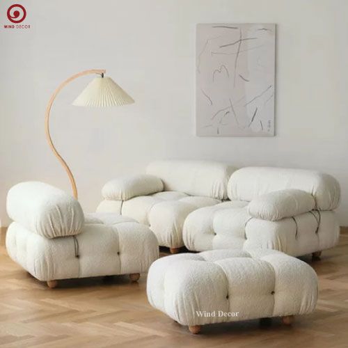 Sofa Băng Llama White