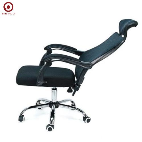 Ghế Văn Phòng Chân Xoay Có Tựa Đầu JO-836