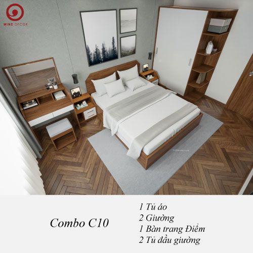 Combo Phòng Ngủ C10