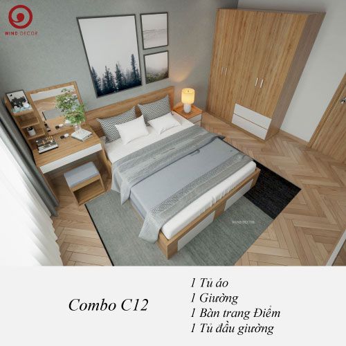 Combo Phòng Ngủ C12