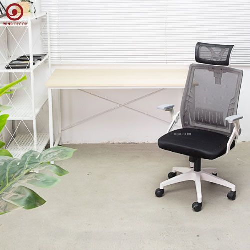 Ghế Văn Phòng Chân Xoay JS-873T