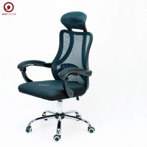 Ghế Văn Phòng Chân Xoay Có Tựa Đầu JO-836