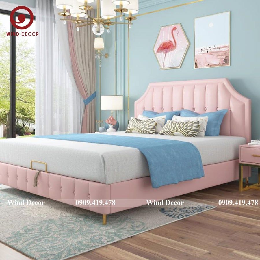 Giường Bọc Nệm GBN-28