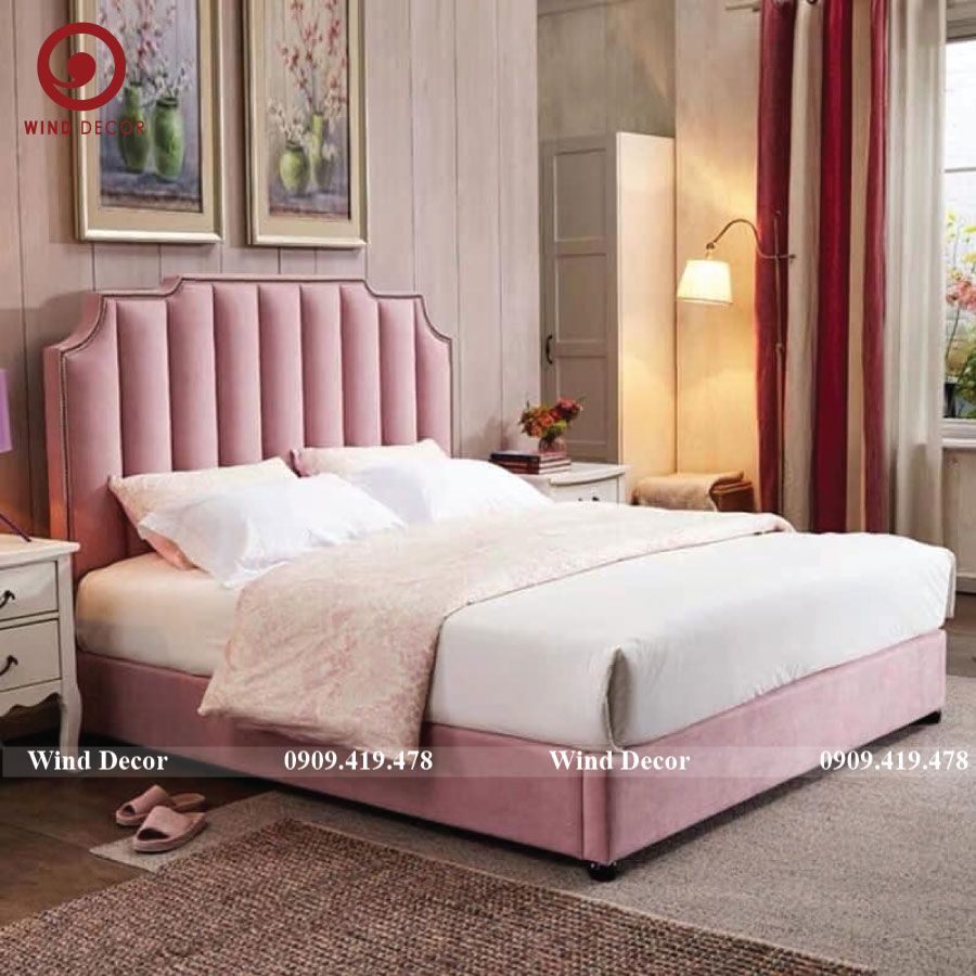 Giường Bọc Nệm GBN-19