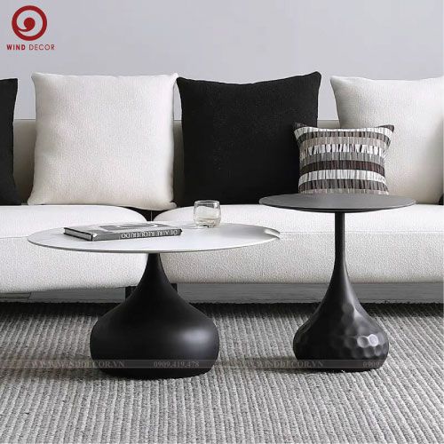 Cặp Bàn Sofa Hugo (Cả Bàn Nhỏ Và Bàn Lớn)