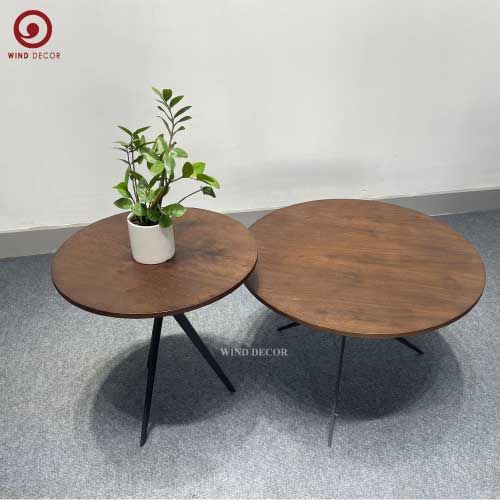 Bàn Sofa Hy Mặt Gỗ