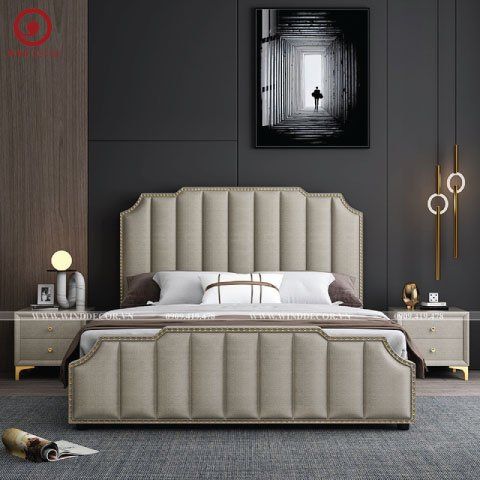 Giường Bọc Nệm GBN-35