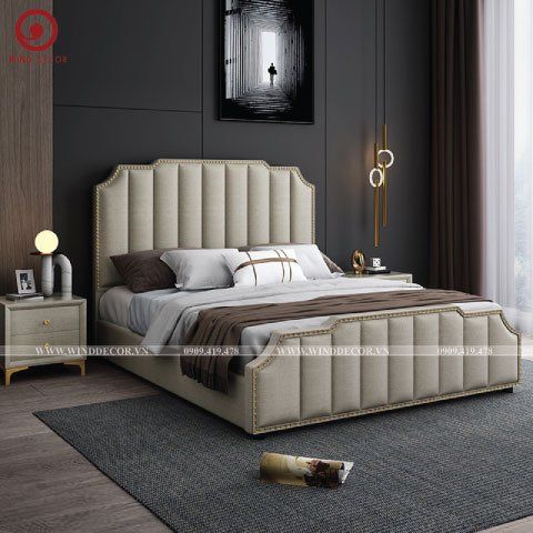 Giường Bọc Nệm GBN-35