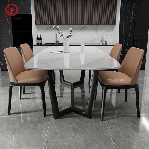 BAC-01 Bộ bàn ăn Concorde và 4 Ghế Grace