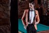 Bộ Tuxedo Nam Phong Cách Nổi Bật Trẻ Trung Màu Cam