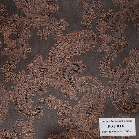 Khăn Pocket Square  Hoa Vân Kem P01.018