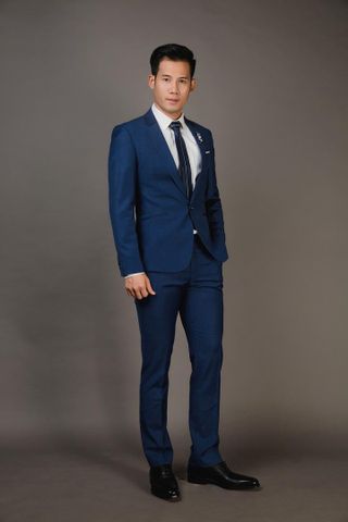 Bộ Vest Nam Xanh Navy 624750