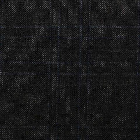 D525/1 Vercelli CV - Vải Suit 95% Wool - Đen Sọc