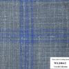WL2004/2 Vercelli CXM - Vải Suilt 95% Wool - Xanh Dương Caro