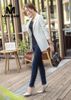 Áo Vest Khoác Blazer Nữ Phong Cách Hàn Quốc Mon Amie Màu Trắng A50.051