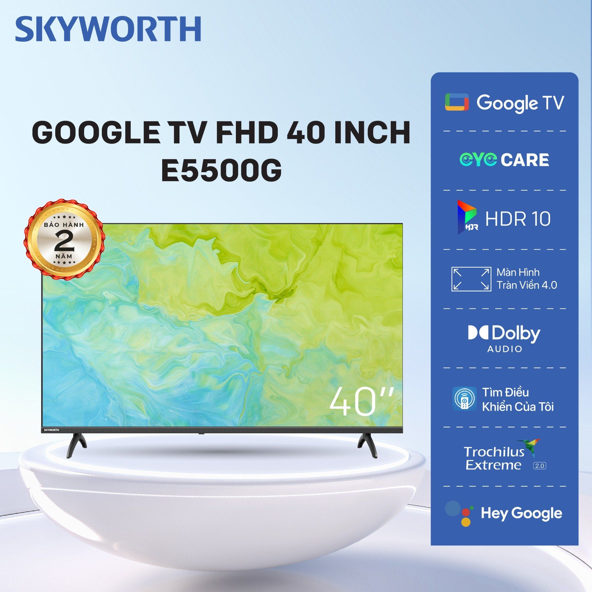 E5500G | FHD 40” Google TV