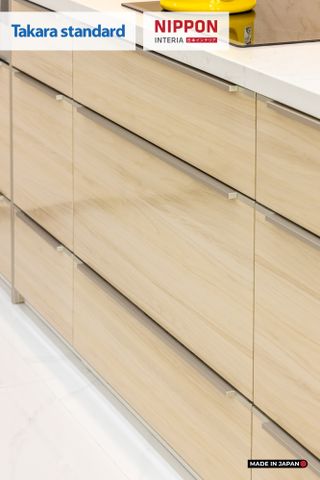 Hệ Tủ Bếp Nhật Bản Cao Cấp Lemure Màu LCV - Nhà Phố Biên Hòa