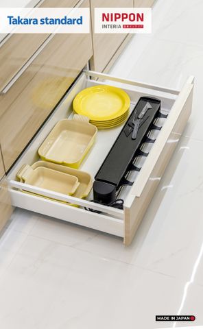 Hệ Tủ Bếp Nhật Bản Cao Cấp Lemure Màu LCV - Nhà Phố Biên Hòa
