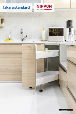 Hệ Tủ Bếp Nhật Bản Cao Cấp Lemure Màu LCV - Nhà Phố Biên Hòa