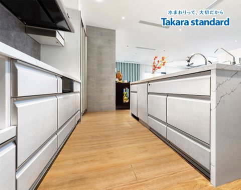 Hệ Tủ Bếp Nhật Bản Lemure Cao Cấp Chữ L - Nhà phố Tân Phú