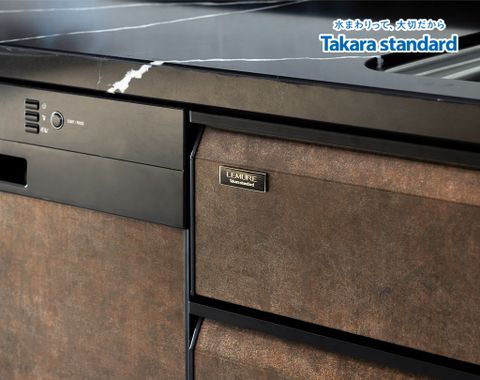 Hệ Tủ Bếp Nhật Bản Cao Cấp Lemure Chữ L Màu LRAB - Showroom Vạn Phúc