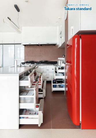 Hệ Tủ Bếp Nhật Bản Lemure Cao Cấp Chữ L - Vinhomes Central Park