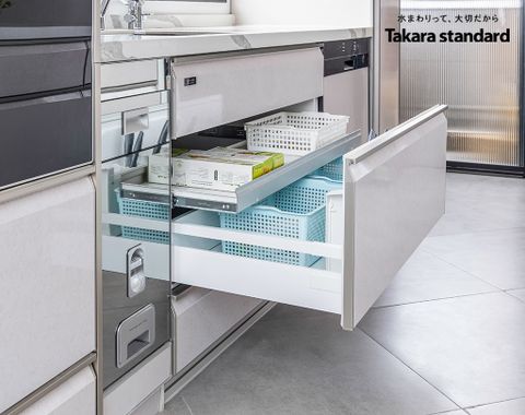Hệ Tủ Bếp Nhật Bản Cao Cấp Lemure Chữ I Màu LRI - Nhà phố Quận 5