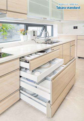 Hệ Tủ Bếp Nhật Bản Lemure Cao Cấp Chữ L - Nhà Phố Thủ Đức